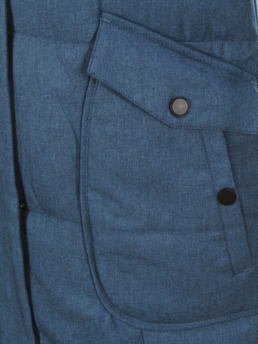 350 BLUE Пальто женское зимнее (200 гр. холлофайбера)