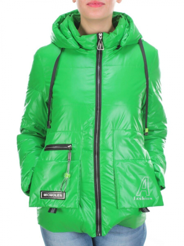 8266 GREEN Куртка демисезонная женская BAOFANI (100 гр. синтепон)