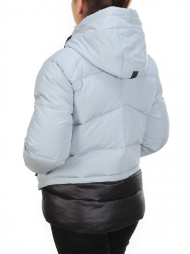 21068 LT. BLUE Куртка зимняя женская FLANCE ROSE (200 гр. холлофайбера)