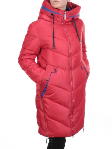 1175 RED Пальто женское зимнее PlOOEPLOO (200 гр. холлофайбера)
