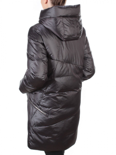 GWD21530P DARK GRAY Пальто зимнее женское PURELIFE (200 гр. холлофайбер)