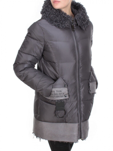2015 DARK GREY Куртка зимняя женская CORUSKY (200 гр. холлофайбера)