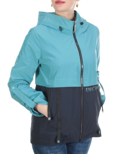 F2118 TURQUOISE  Ветровка женская MAYYIYA  (100% полиэстер)