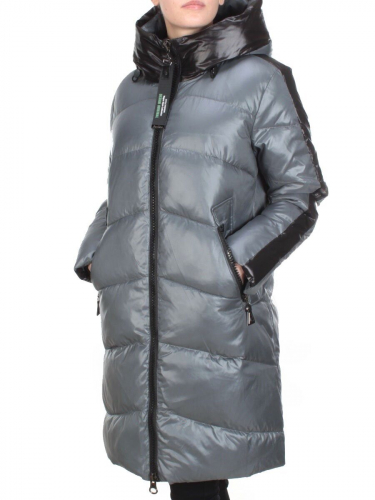 YR-987 GRAY/BLUE Куртка зимняя женская COSEEMI (200 гр. холлофайбера)