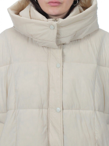 24001 BEIGE Жилет утепленный женский (100 гр. холоффайбер)