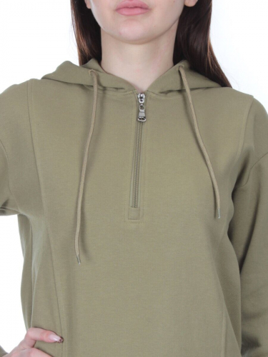 NOH109 KHAKI Костюм спортивный женский (хлопок 90%, полиэстер 10%)