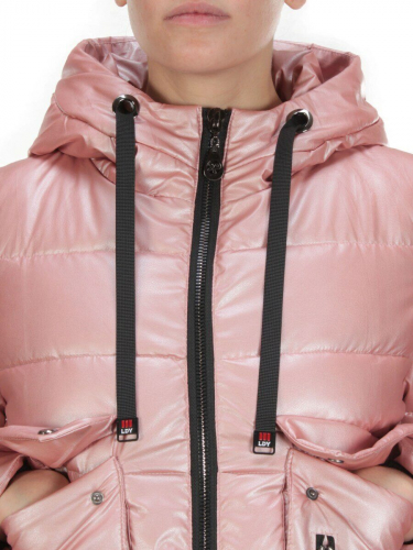 8063 PINK Куртка демисезонная женская (130 гр. синтепон)