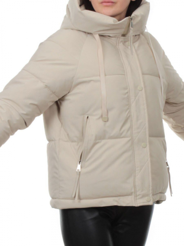 A2303 BEIGE Куртка зимняя женская (150 гр. холлофайбер)