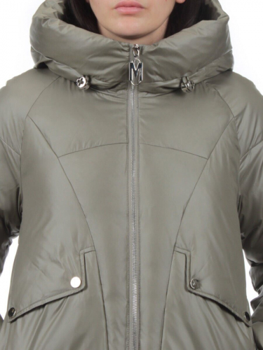78 GRAY GREEN Куртка зимняя женская (200 гр. холлофайбер)