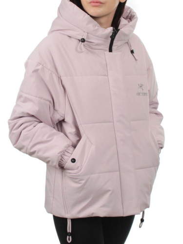 282 PINK Куртка зимняя облегченная женская (верблюжья шерсть)