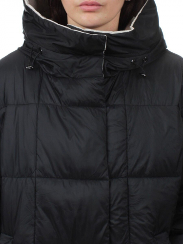 3071 BLACK Куртка зимняя облегченная (150 гр. холлоффайбер)