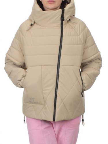 270 BEIGE Куртка зимняя облегченная женская (верблюжья шерсть)