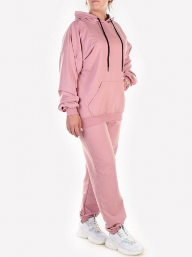 Y314 PINK Спортивный костюм женский (100% хлопок)