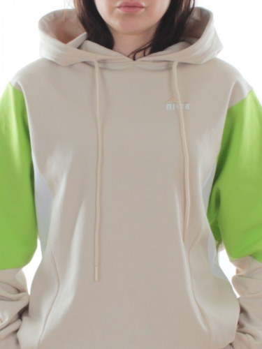 3156/3157 BEIGE/LT. GREEN Костюм спортивный женский (95% хлопок, 5% эластан)