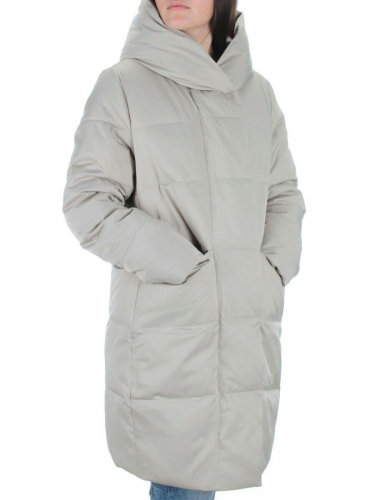 22368 BEIGE Куртка зимняя женская (200 гр. холлофайбера)