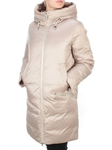 GWD21530P BEIGE Пальто зимнее  женское PURELIFE (200 гр. холлофайбер)