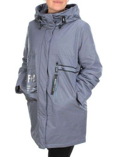 BM-07 LIGHT GRAY Куртка демисезонная женская (100 гр. синтепон)