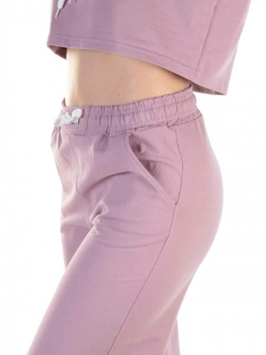 Y316 LILAC Спортивный костюм женский (100% хлопок)