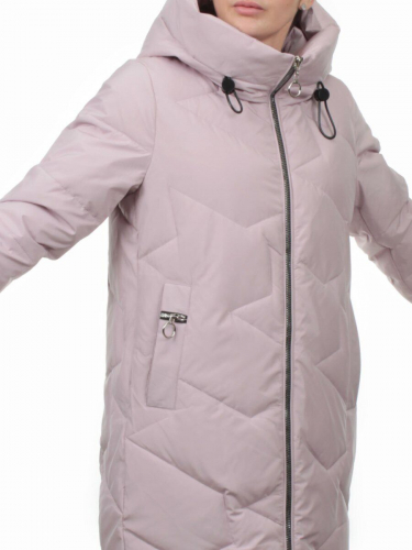 760 LT. PINK Пальто зимнее женское (170 гр. холлофайбер)