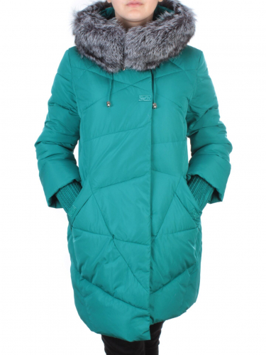 15-290 GREEN Куртка зимняя женская (200 гр. холлофайбера)