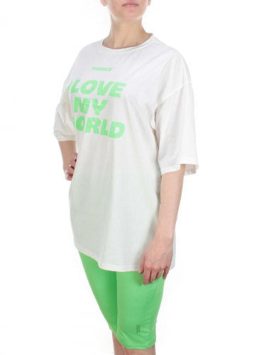 KD-867 GREEN Костюм-двойка женский 7986 TREND