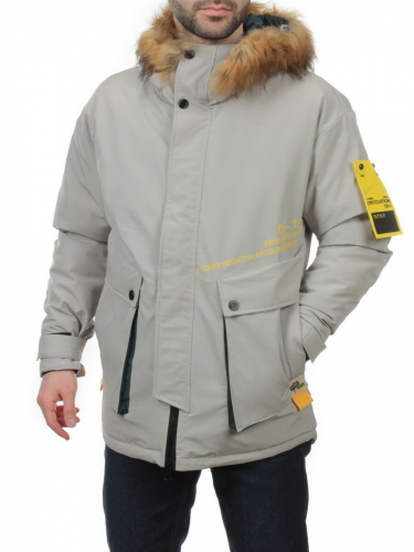 2170 GRAY BEIGE Куртка мужская зимняя облегченная (150 гр. холлофайбер)