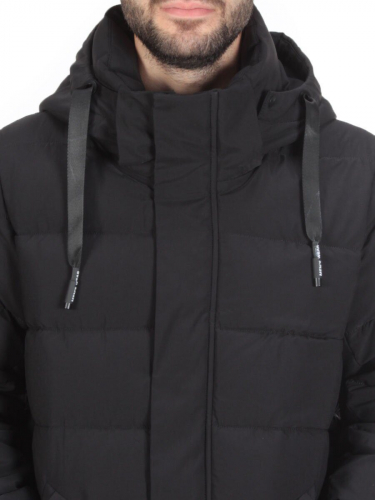 4008 BLACK Куртка мужская зимняя ROMADA (200 гр. холлофайбер)