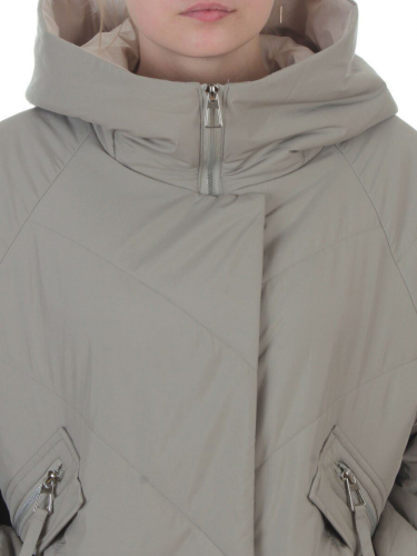 8008 BEIGE Куртка демисезонная женская (100 гр. холлофайбер)