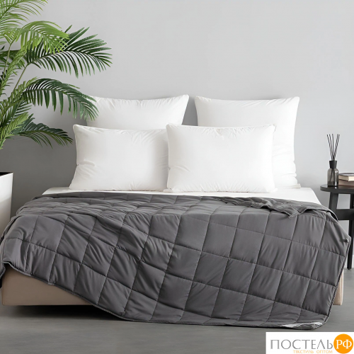 Medsleep ДEФOРТЕ т.сер Одеяло утяжеленное 140x200, 1пр., мкрфбр/плстр/стекл.гранулы, 5 кг