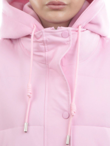 H24-088 PINK Куртка демисезонная женская (120 гр. холлофайбер)