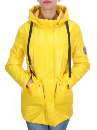 8251 YELLOW Куртка демисезонная женская BAOFANI (100 гр. синтепон)