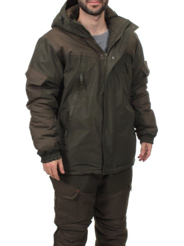 DY002 KHAKI Костюм охотника зимний (холлофайбер на -40 мороз)