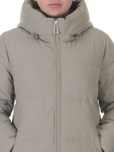 235 LT. GREEN (OLIVE) Пальто зимнее женское (200 гр. холлофайбер)