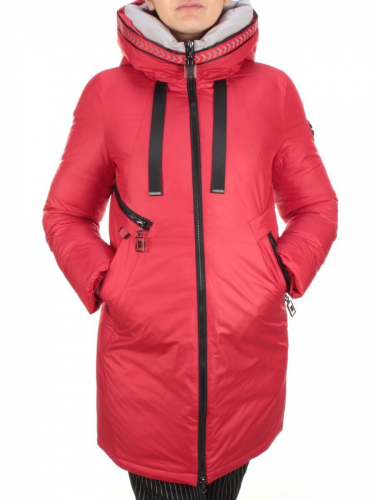9903 RED Пальто зимнее женское AIGELIYA