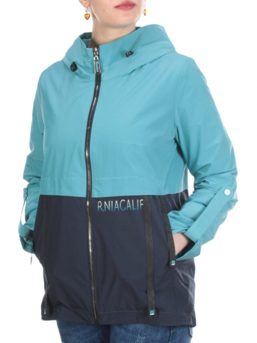 F2118 TURQUOISE  Ветровка женская MAYYIYA  (100% полиэстер)
