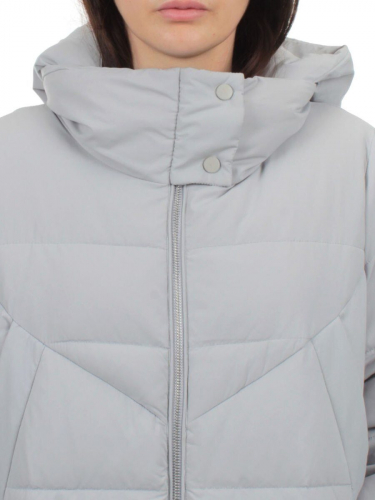 98720 LT. GRAY Пальто зимнее женское (холлофайбер 150 гр.)