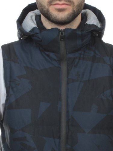 2122 DK. BLUE Жилет мужской (100 гр. синтепон)