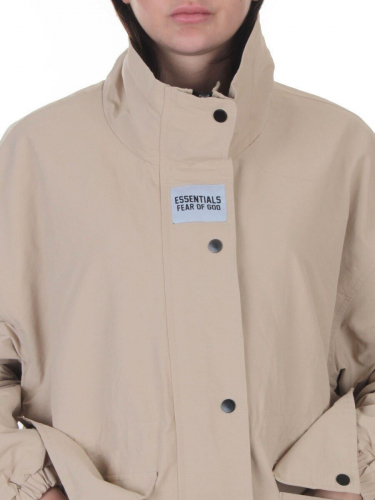 3089 BEIGE Куртка демисезонная женская (100 гр. холлофайбер)