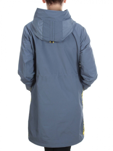 FY-891 GRAY/BLUE Ветровка женская АЛИСА (100% полиэстер)