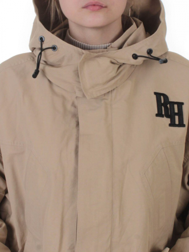 3097 BEIGE Куртка демисезонная женская (100 гр. холлофайбер)