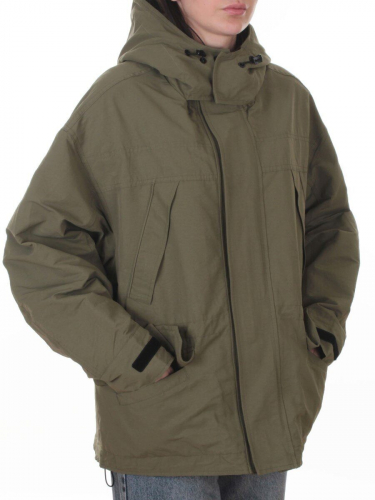 3090 GREEN Куртка демисезонная женская (100 гр. холлофайбер)
