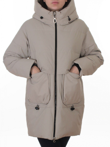 806 GRAY Куртка зимняя женская (200 гр. синтепон)