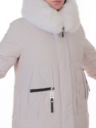 M-M02 MILK Куртка зимняя женская (200 гр. холлофайбер)