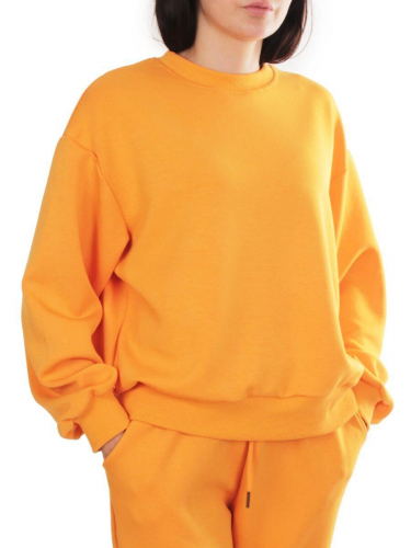 3404/3405 ORANGE Костюм спортивный женский (95% хлопок, 5% эластан)
