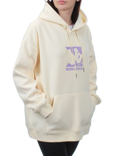 2310PG-19901 BEIGE Толстовка женская (100% хлопок)