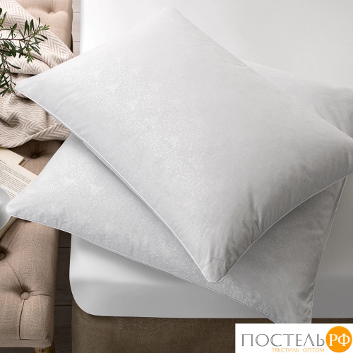 Medsleep LANDAU Подушка 50х70, 1пр. хлопок-тик/пух-перо