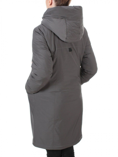 21-967 DARK GRAY Пальто зимнее женское AIKESDFRS (200 гр. холлофайбера)