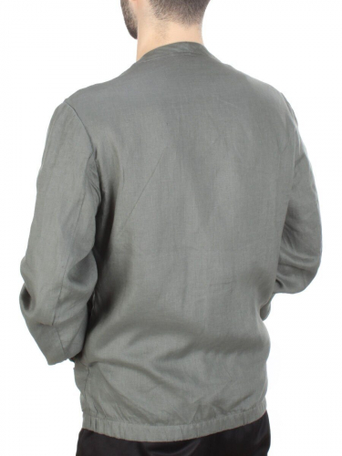 5886 DARK GRAY Ветровка мужская DSG DONG (100% лён)