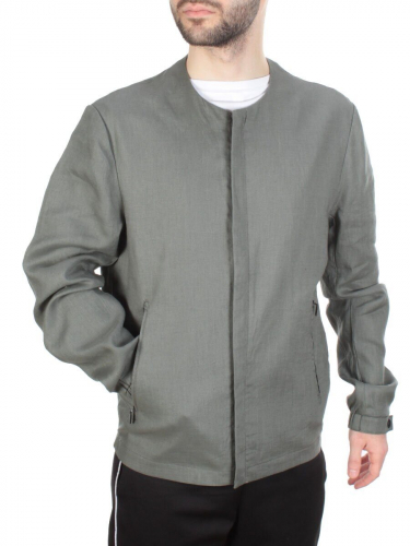 5886 DARK GRAY Ветровка мужская DSG DONG (100% лён)