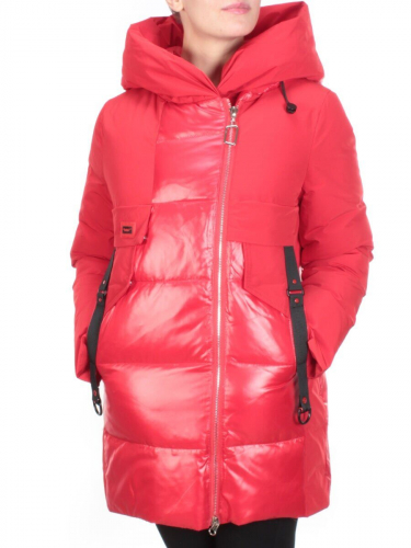 YM2115 RED Куртка зимняя женская MAYYIYA (200 гр. холлофайбера)